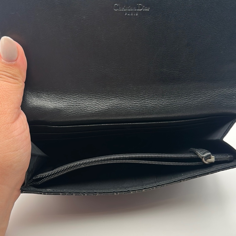 Dior Black and Silver Women's Wallet - Picture 10 of 13